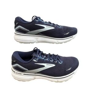 Womens Size 10 B Brooks Ghost 15 Running Shoes Blue Mesh Athleisure Workout